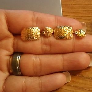 18k Saudi Gold Earring